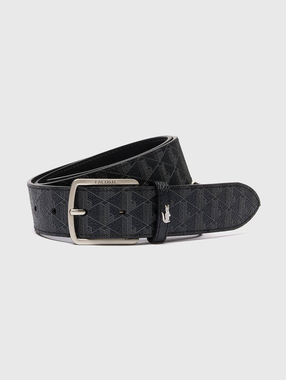 Monogram print belt  - 1