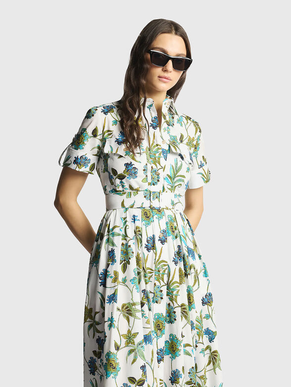 Dress with floral print - 3