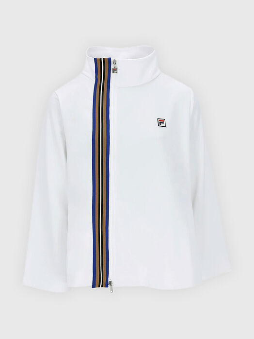 Jacket with accent edje