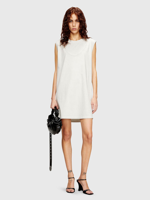 D-EMB cotton mini dress - 4