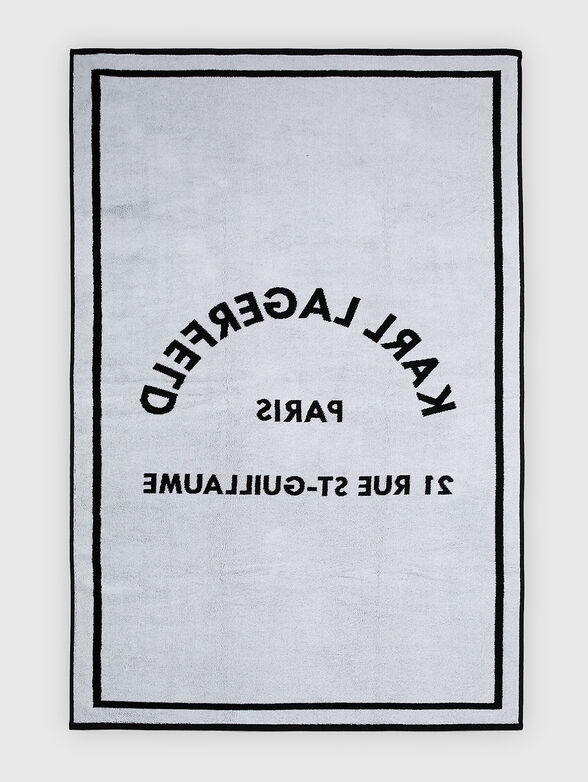 K/RSG beach towel with contrast logo - 2