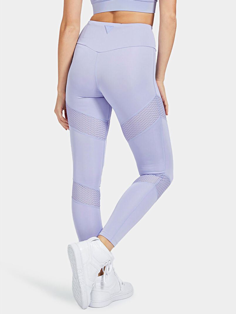 Leggings with mesh inserts - 3