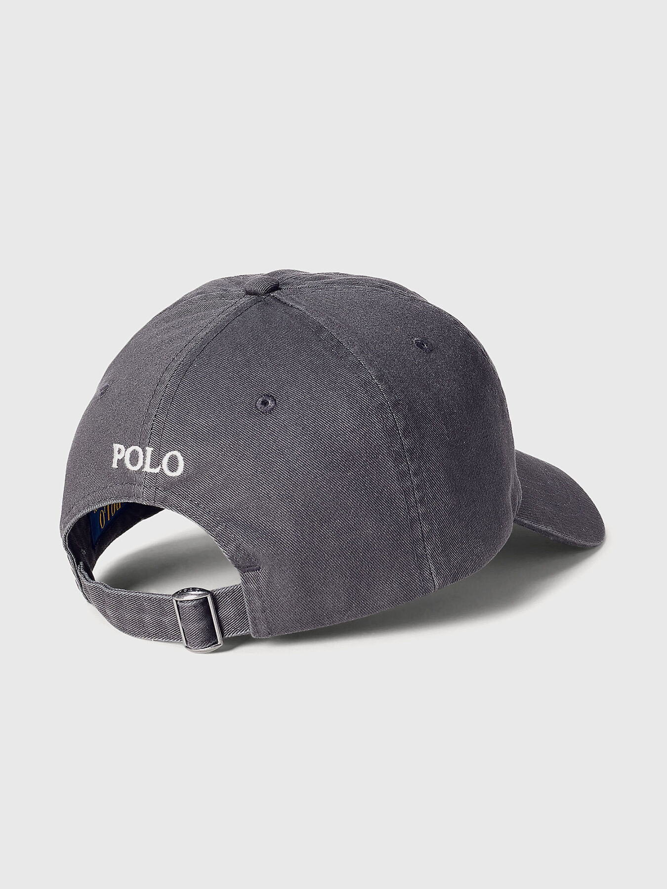 ★POLO RALPH LAUREN★ Logo Fleece Fit Ball Cap Grey MAPOHGS0 Genuine Polo Ralph Lauren Logo Fleece Fit Ball Cap Hat