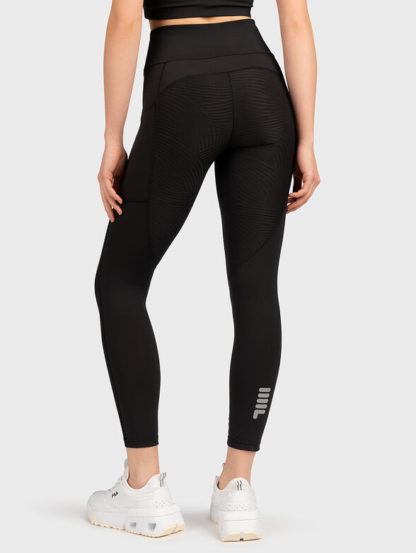 RAFAELA black high waist leggings - 2
