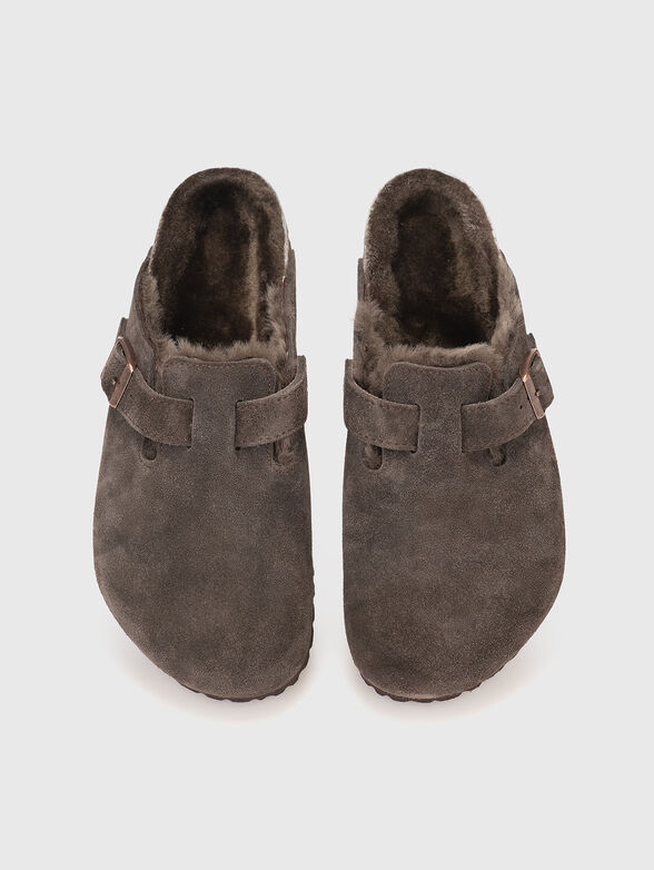 BOSTON suede slippers - 6