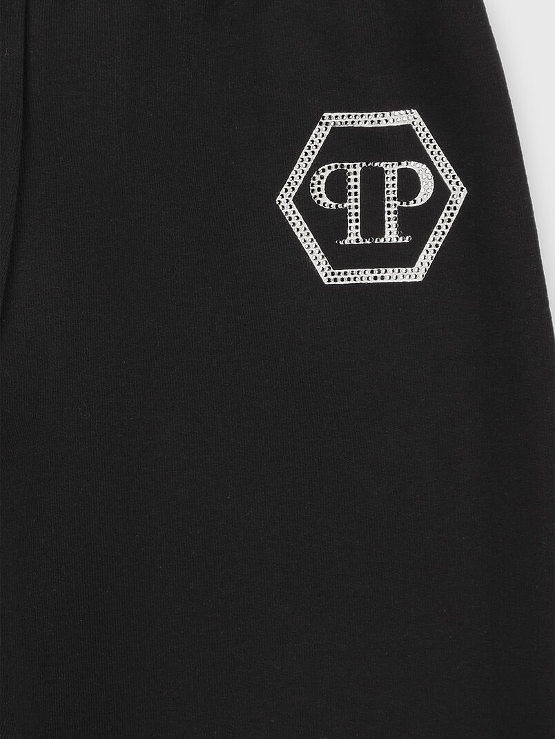 SKULL sweatpants in black  - 3