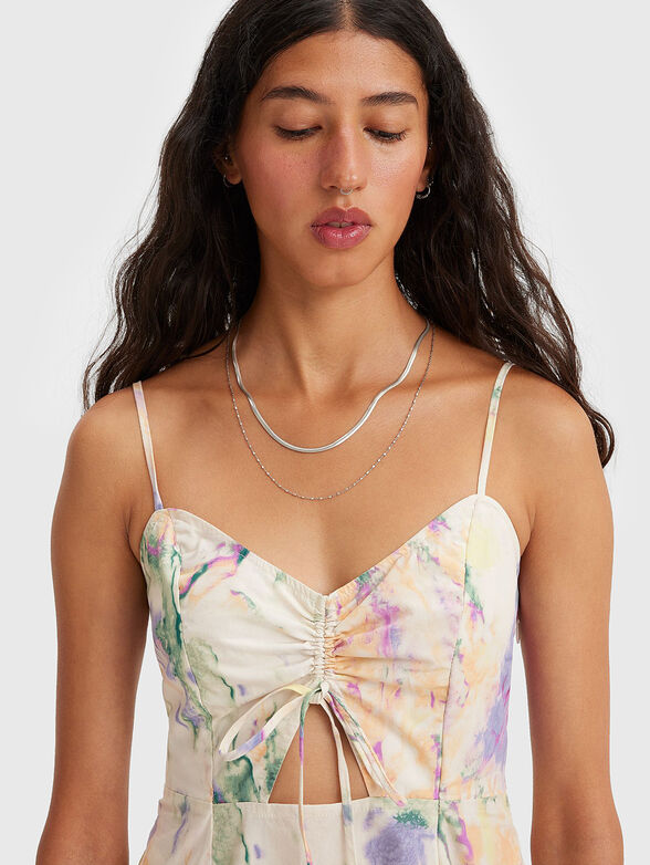 NADIRA CUTOUT DRESS ADELE TIED - 3