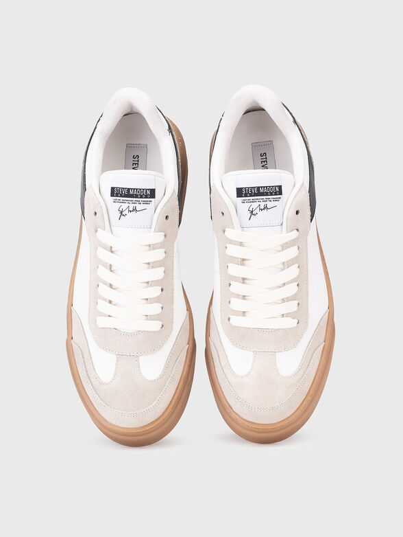 Sports shoes with suede details - 6