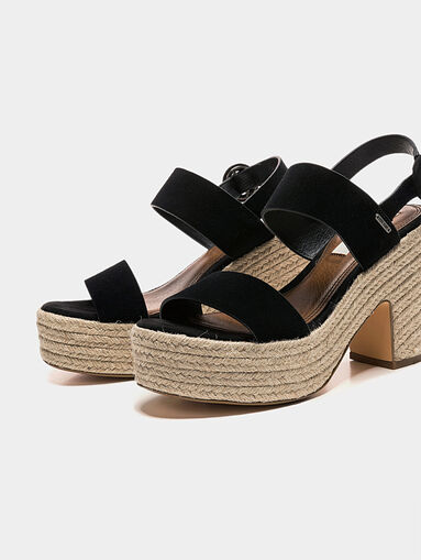 BLEAN SUE Suede sandals - 4