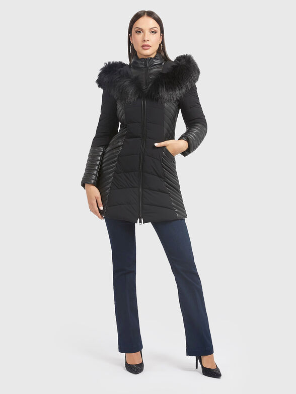 Black puffer jacket - 2