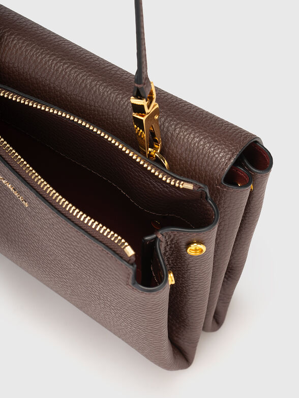 Leather bag with long strap - 6