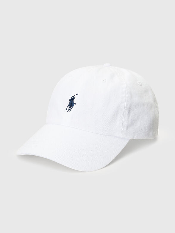 White cap with contrasting logo - 1