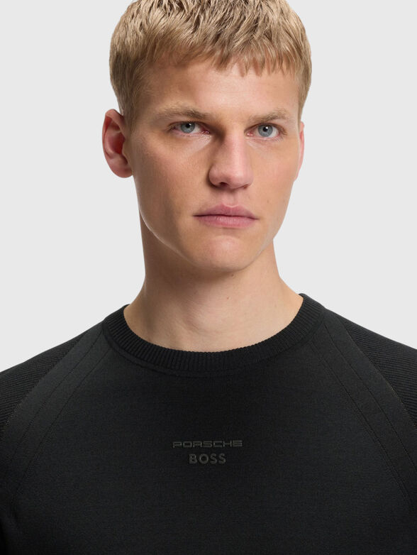 PORSCHE x BOSS short-sleeved sweater - 4