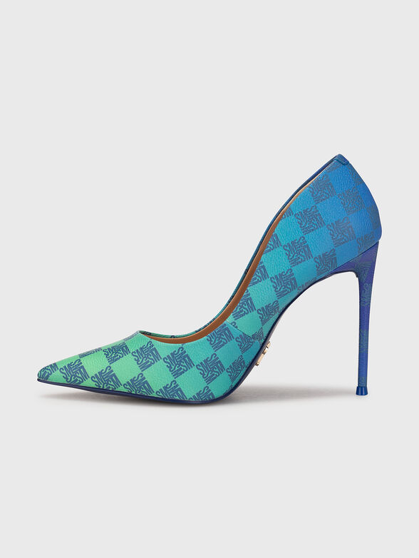VALA blue heeled shoes - 4