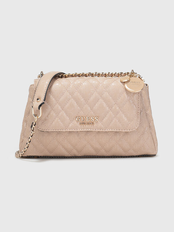 Crossbody bag with a quilted effect - 1