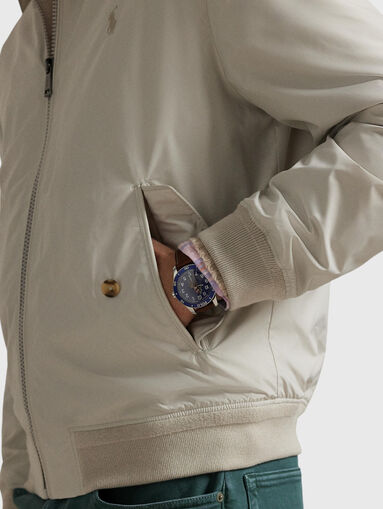 Transitional jacket with logo detail - 5