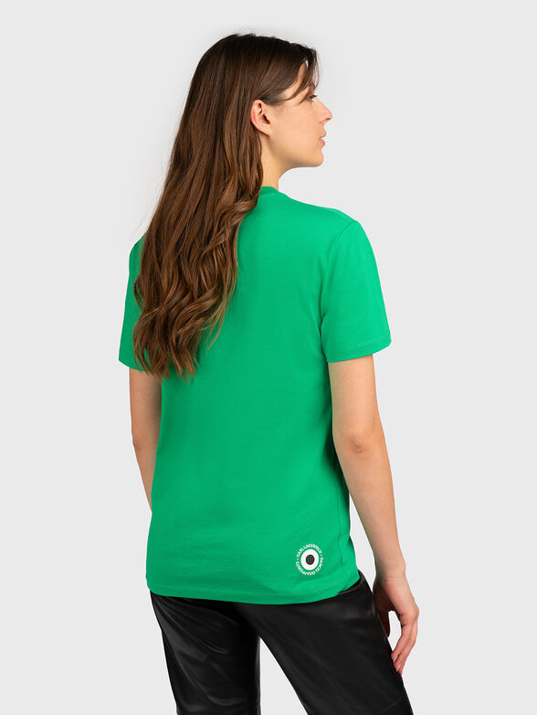 T-shirt with front pocket and print - 2