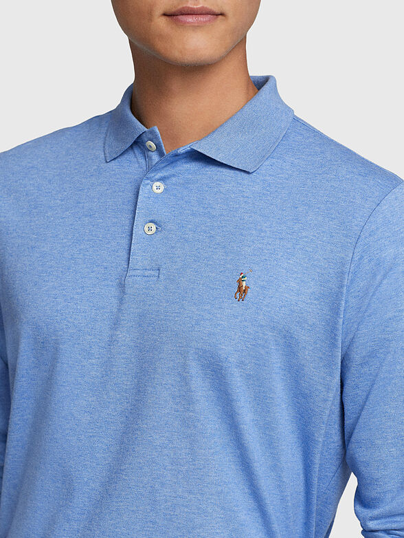 Polo-shirt with long sleeves - 3
