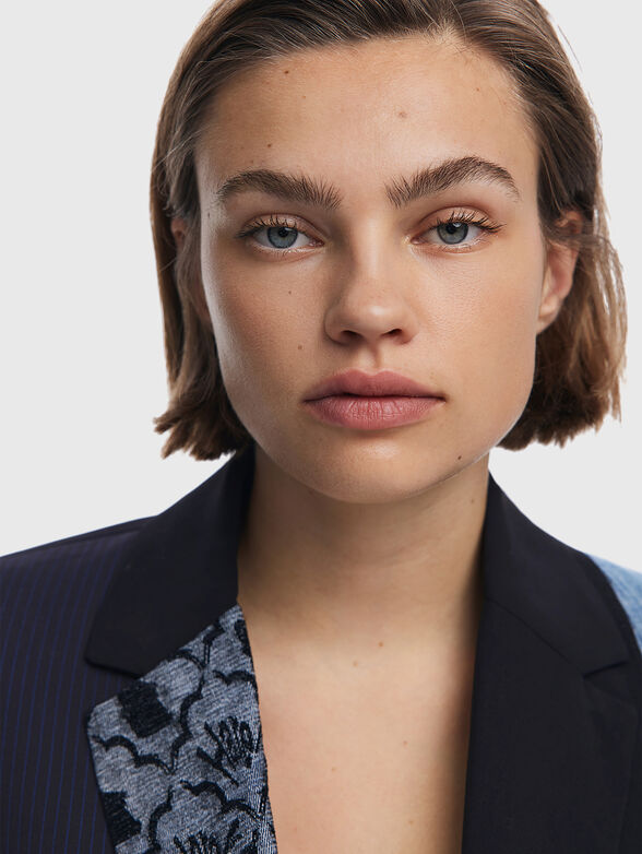 Jacket with patchwork elements - 6