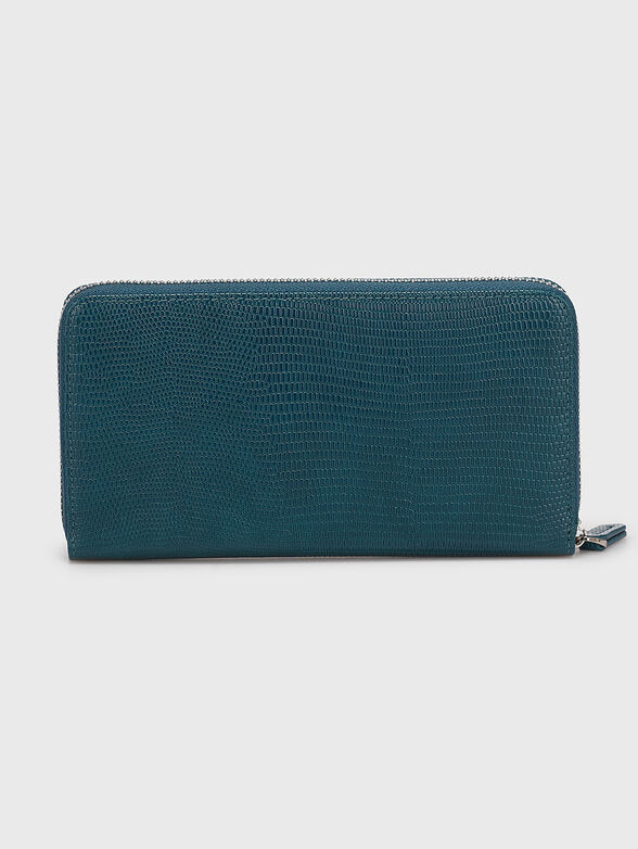 IVY black wallet with metal detail - 2