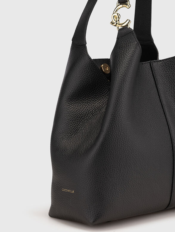 Large leather bag with tote bag - 5