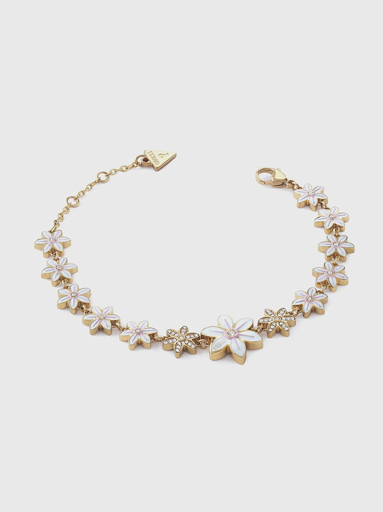 MULTI FLOWER bracelet with floral accents - 1