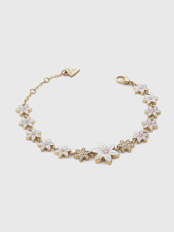 MULTI FLOWER bracelet with floral accents - 1