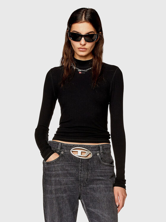 T-MOKKY-LS long sleeve blouse with logo detail - 1