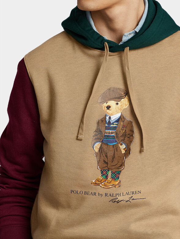 Sweatshirt with hood and Polo Bear accent - 3