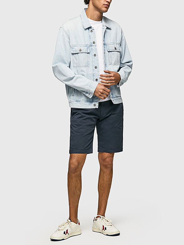 MC QUEEN beige shorts - 4