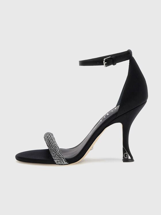 KABECKE black heeled sandals - 1