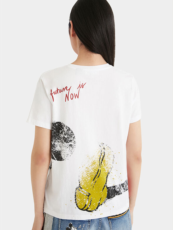 MICKEY T-shirt with maxi print - 4