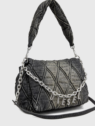 CHARM-D denim bag with quilted effect - 4