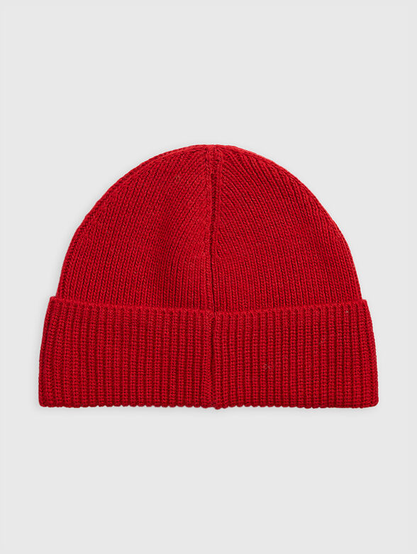Polo  Bear red knitted hat - 2