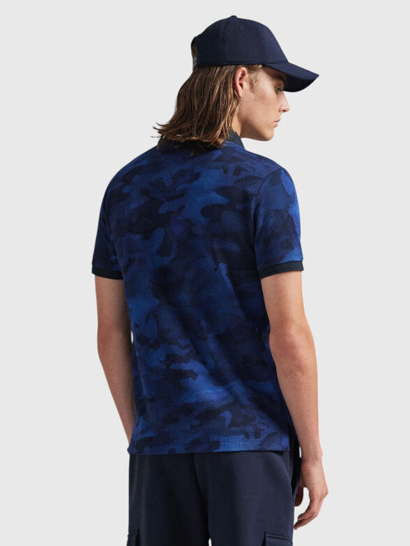 Cotton polo shirt with logo - 3