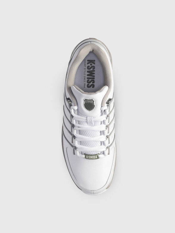 RINZLER white leather sneakers - 6
