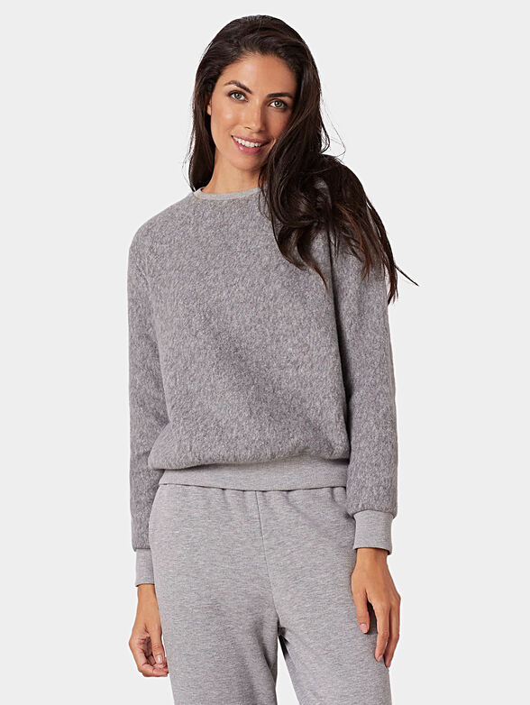 DAILY LOUNGEWEAR sweatshirt in grey color - 1