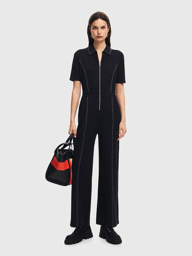 NEWCASTLE jumpsuit with contrast stitching - 4