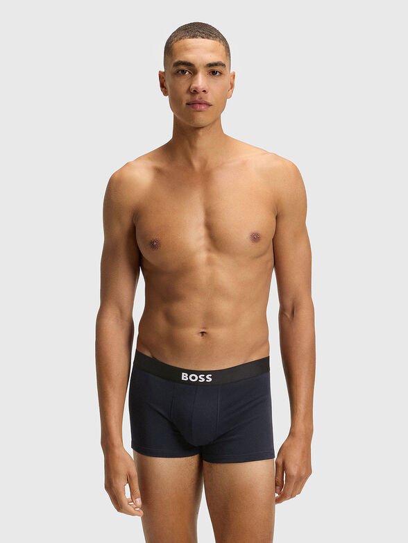 Set of three pairs of colorful boxer shorts - 2