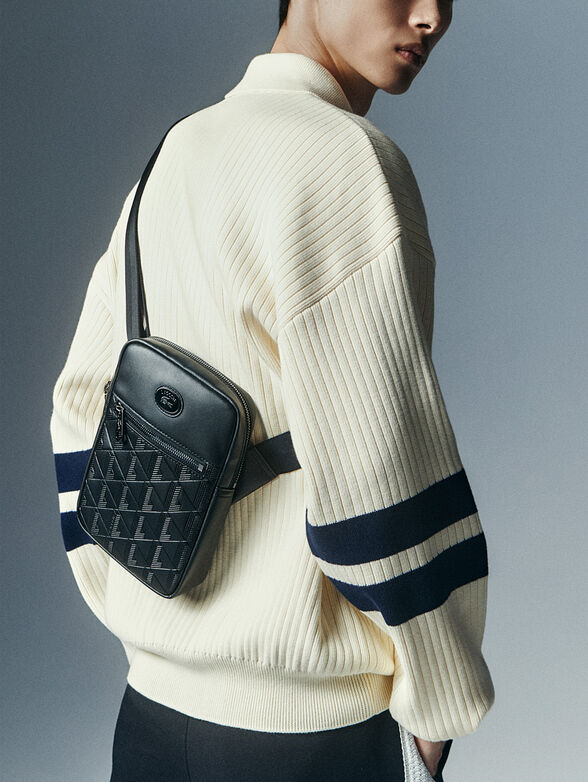 Black bag with monogram logo - 2