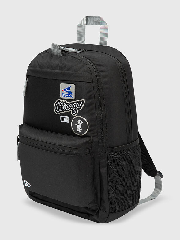 Unisex black backpack - 2