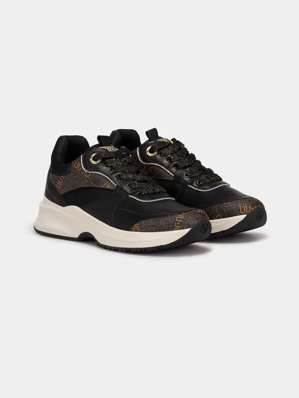 LILY 08 sneakers with monogram print - 2