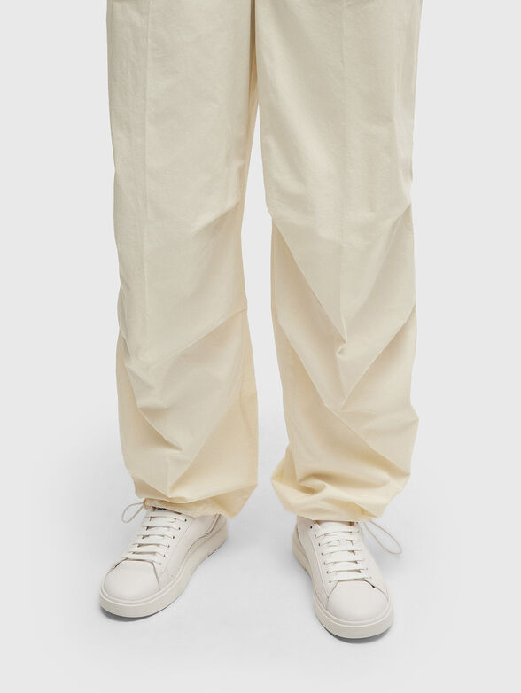 Leather sneakers - 3