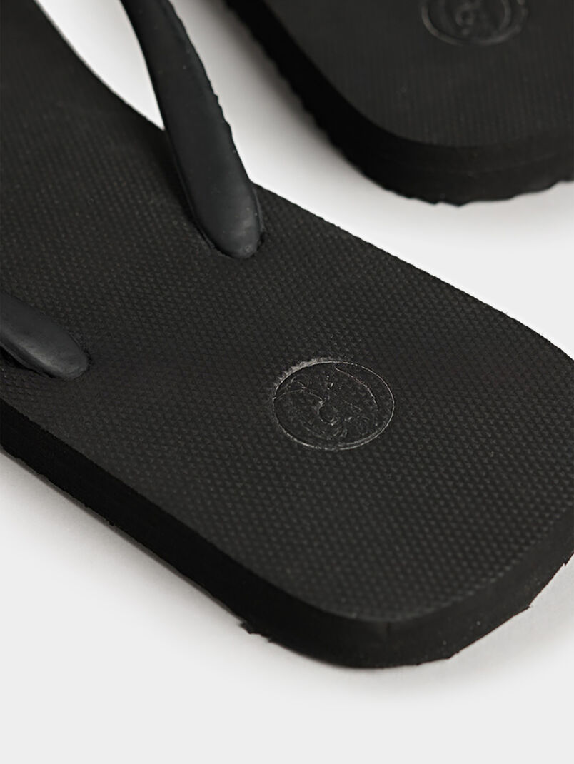 VINTAGE CLASSIC black beach slippers - 3