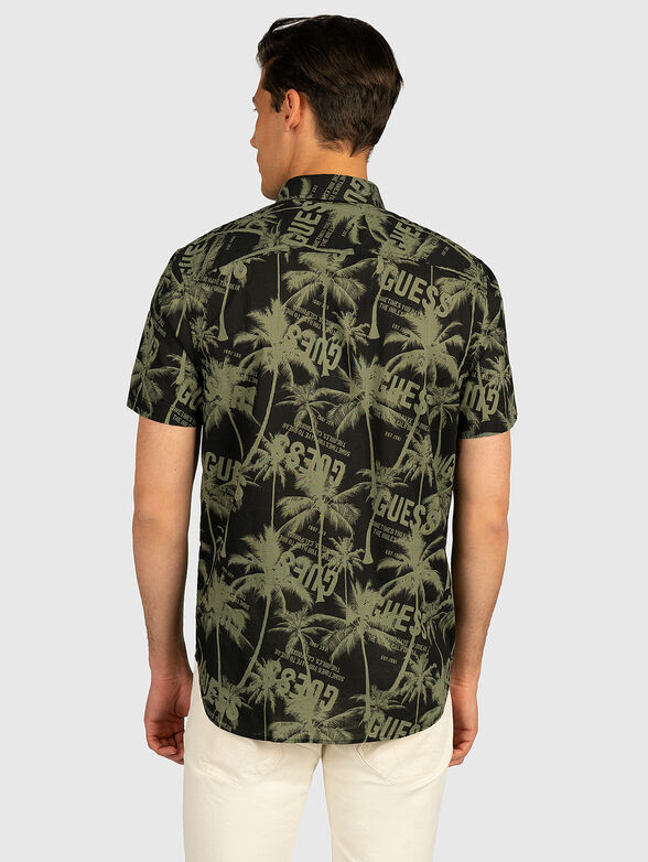 COLLINS Cotton shirt with print - 3