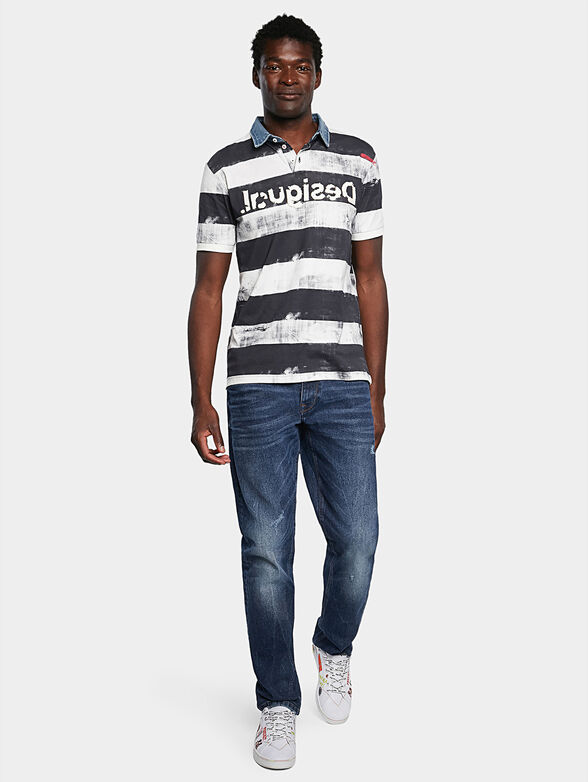 JULIEN Polo-shirt with logo print - 3