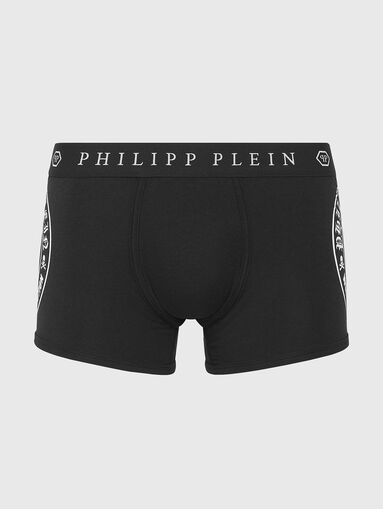 SKULL & BONES black trunks with print - 5