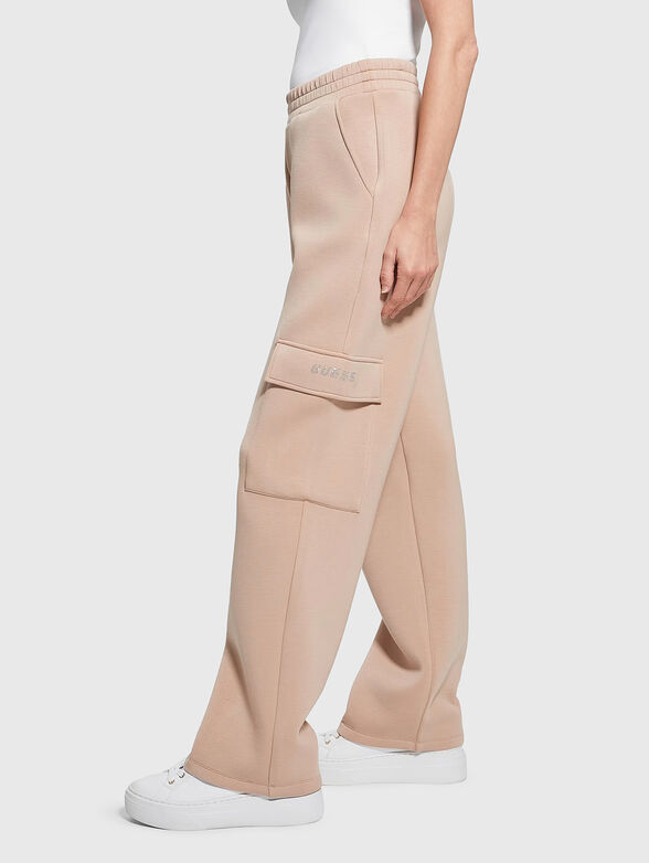 Beige sports pants - 3