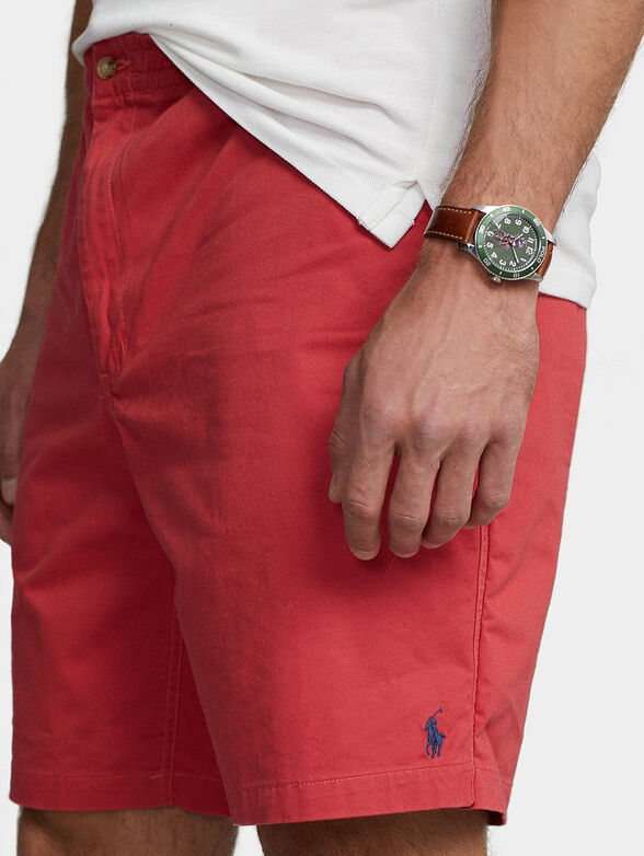 Shorts in red color - 3