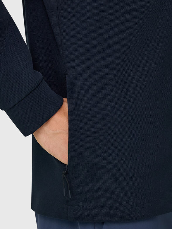 Cotton-blend sweatshirt - 4